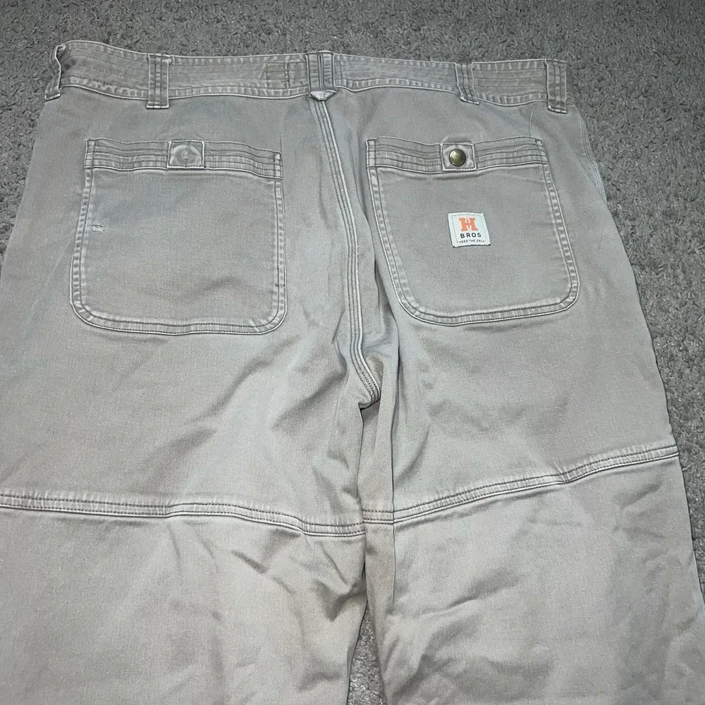 Howler Bros‎ ATX Work Pants Mens 38x32 Beige Outdoor Fishing Hiking